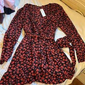 BRAND NEW WITH TAGS, flowy rose jumpsuit